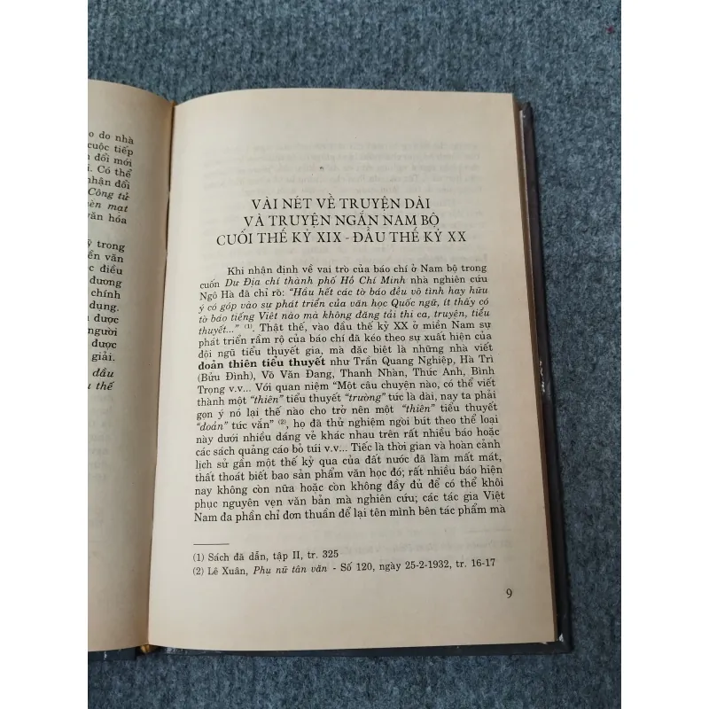 TRUYỆN DÀI ĐẦU TIÊN VÀ TUYỂN TẬP CÁC TRUYỆN NGẮN NAM BỘ CUỐI THẾ KỶ XIX - ĐẦU THẾ KỶ XX 701894
