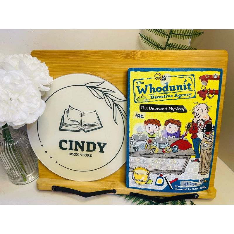 [Sách tiếng Anh 2hand] Like new 90% - The Whodunit Detective Agency The Diamond Mystery 499488
