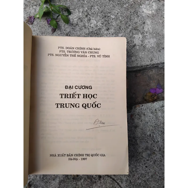 Đại cương triết học Trung Quốc  1032068