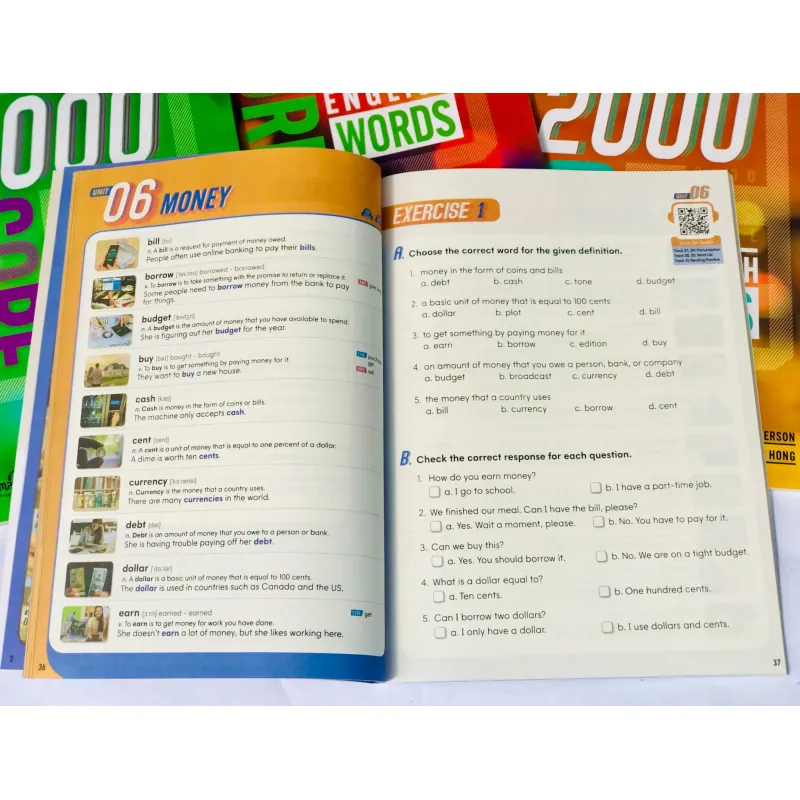 Bộ sách 2000 core English words (4 cuốn) 732956