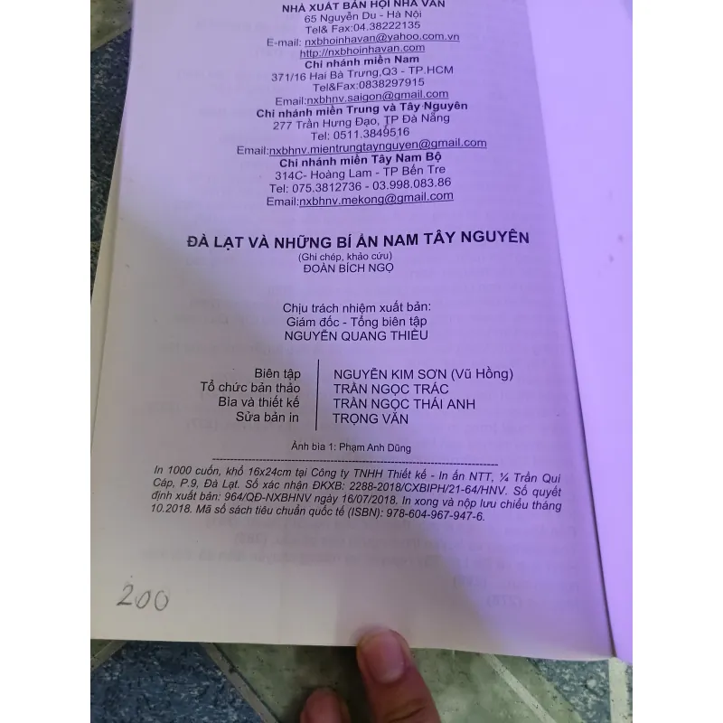 Đà Lạt và những bí ẩn Nam Tây Nguyên - Đoàn Bích Ngọ 598316