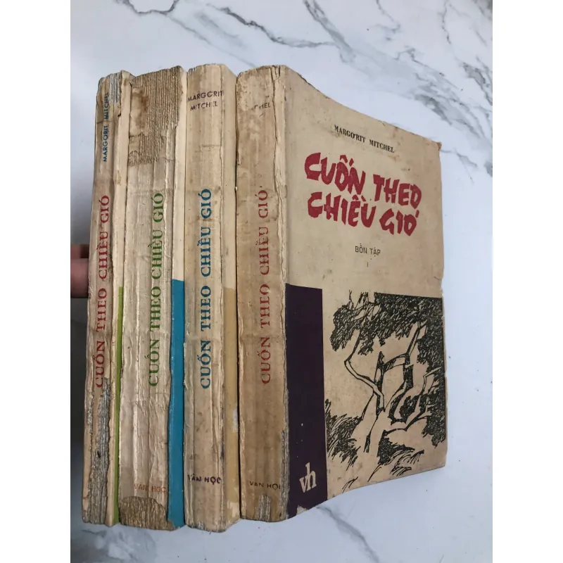 Cuốn theo chiều gió – Margaret Mitchell - bộ 4 tập đủ đẹp 732597