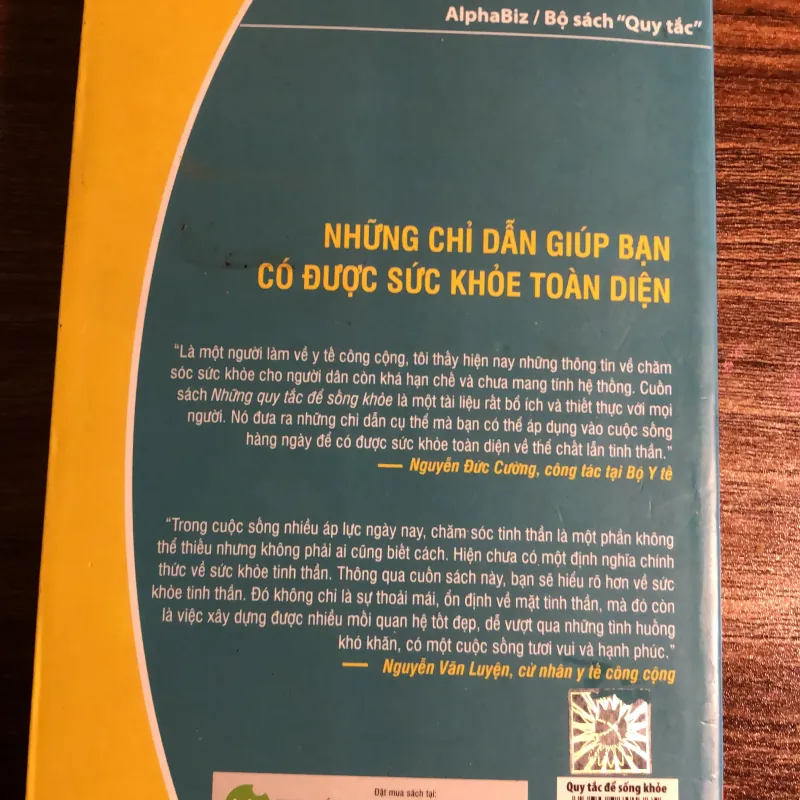 Những quy tắc để sống khỏe 970343