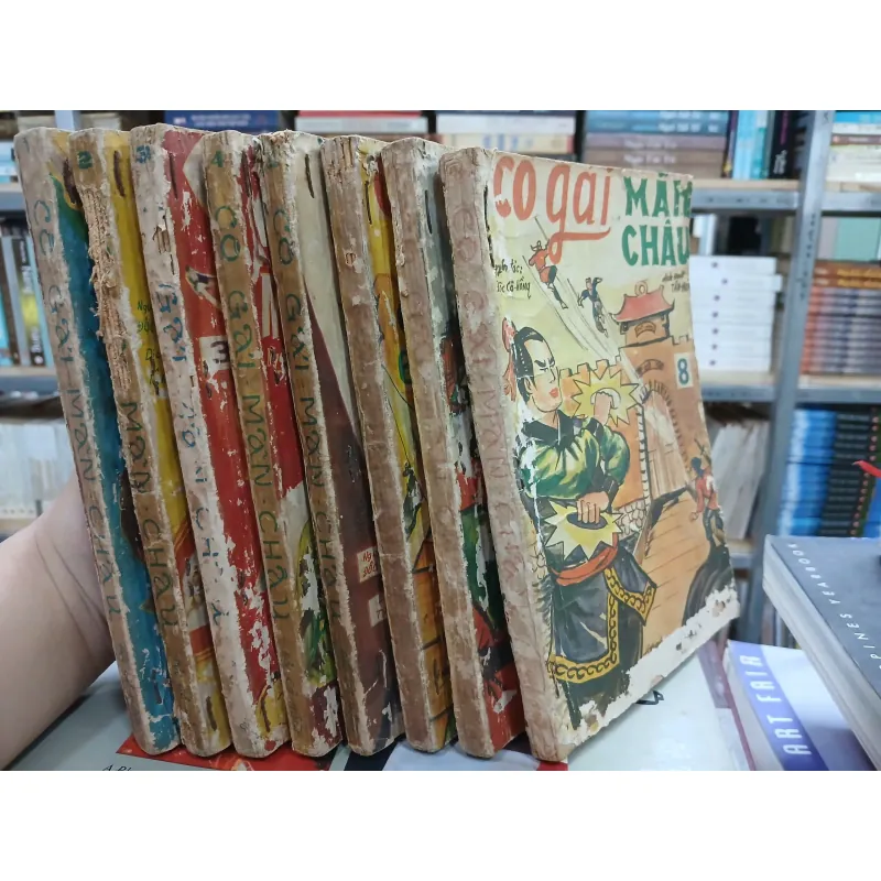BỘ 8 QUYỂN CÔ GÁI MÃN CHÂU 630640