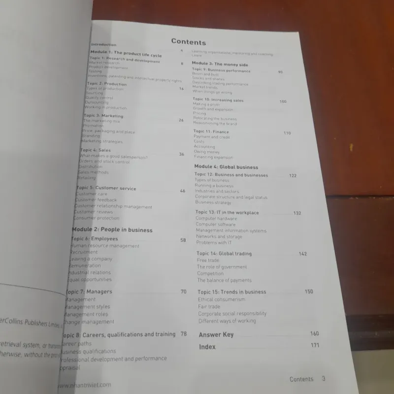 BUSINESS VOCABULARY in PRACTICE 930901