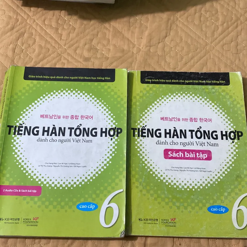 Tiếng Hàn Tổng Hợp Dành Cho Người Việt Nam cao cấp 6 - Kèm Sách Bài Tập 799480