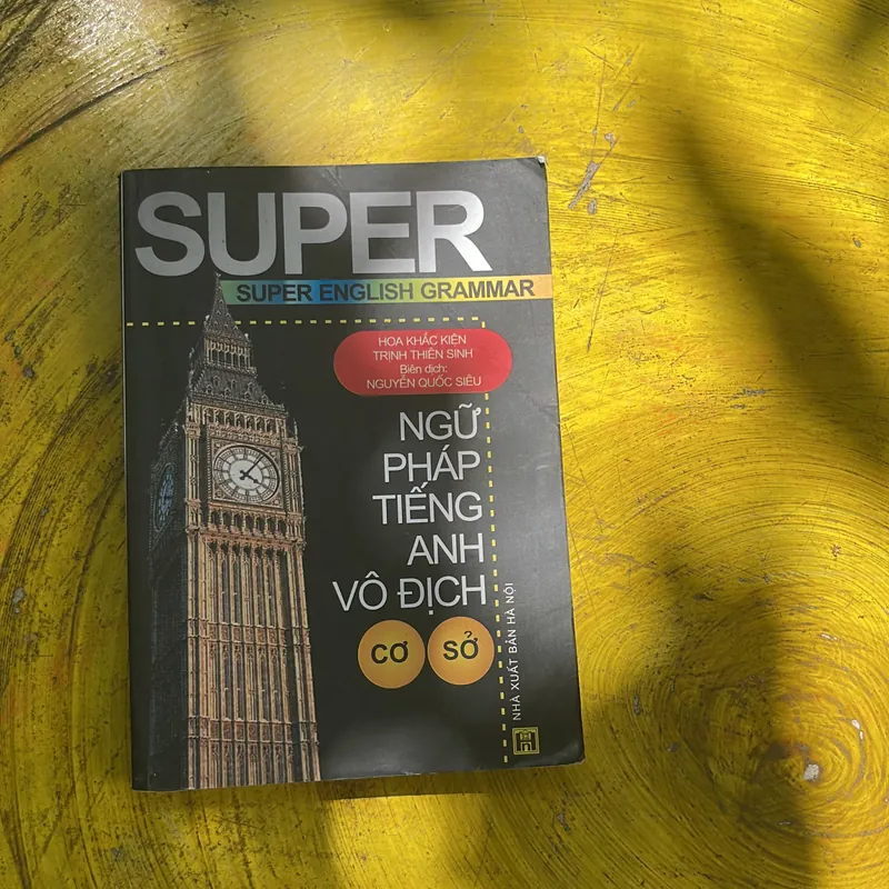 NGỮ PHÁP TIẾNG ANH VÔ ĐỊCH - cơ sở 696535