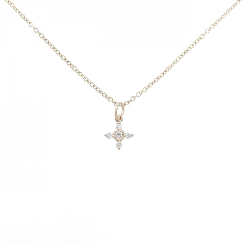 K18PG Dây chuyền kim cương - Hàng hiệu Authentic 858441