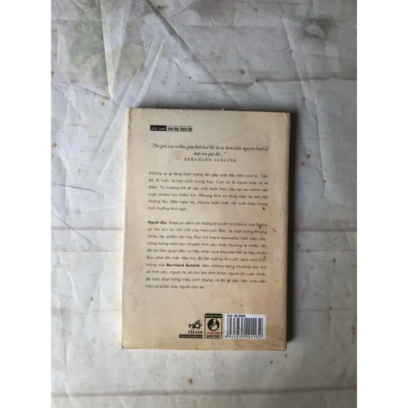 Người Đọc - Bernhard Schlink 800734
