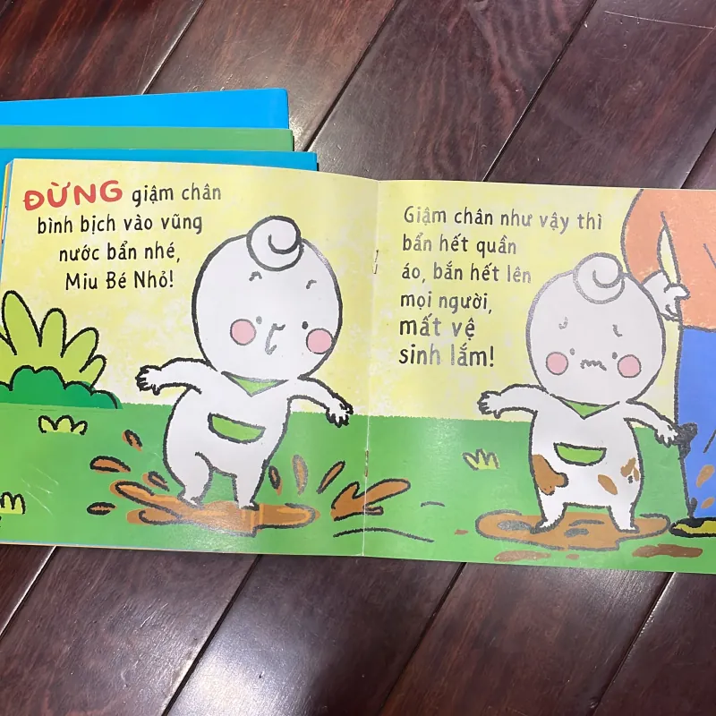 MIU BÉ NHỎ : sách dạy kĩ năng sống cho trẻ mẫu giáo : bộ 5 cuốn  1034666