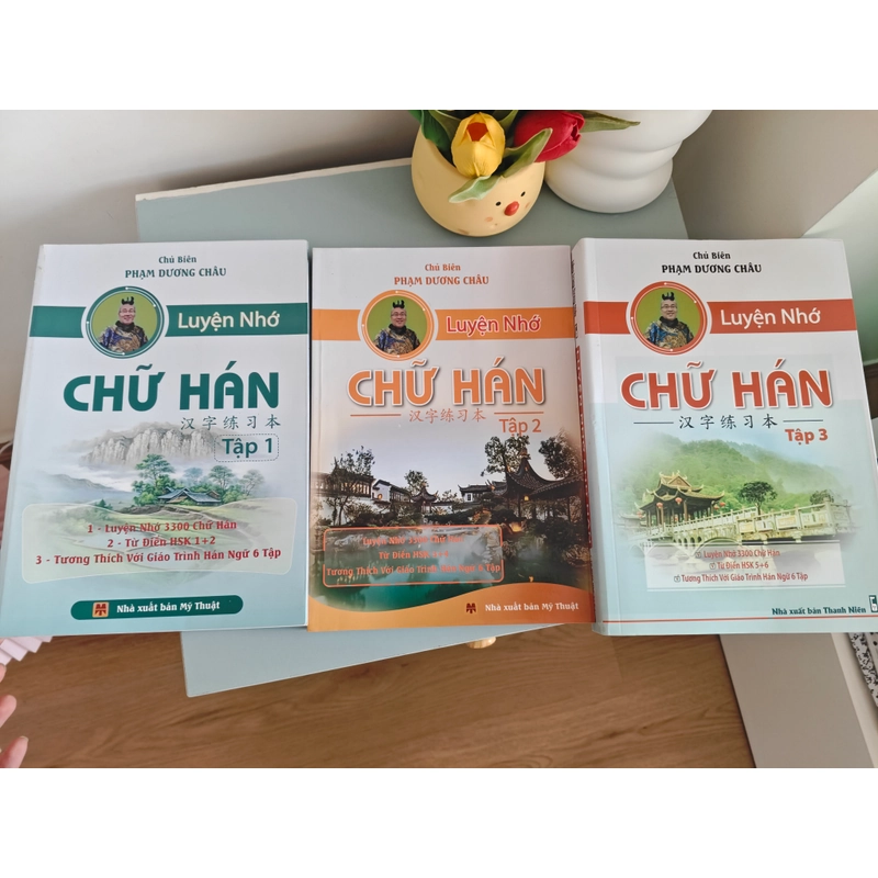 Thanh lý trọn bộ 3 tập luyện nhớ chữ Hán của Phạm Dương Châu 381482