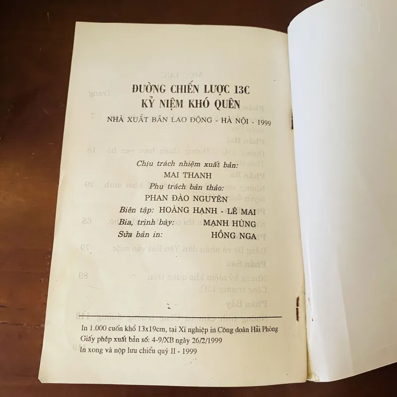 Đường chiến lược 13 C kỷ niệm khó quên (1999) 975876