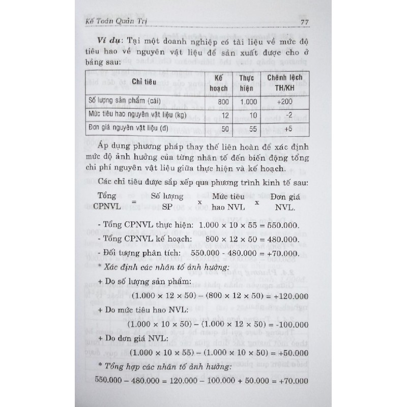 Giáo Trình Kế Toán Quản Trị 8145