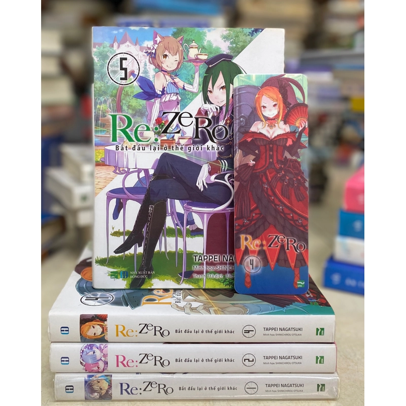 Re:zero - Bắt Đầu Lại Ở Thế Giới Khác ( combo tập1,2,4,5) 498742