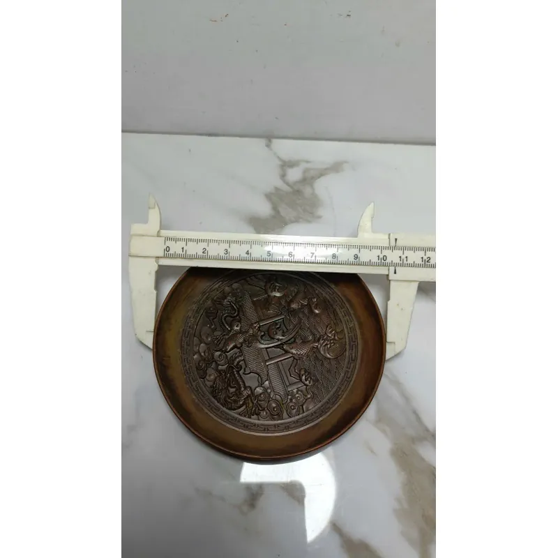 Dĩa xưa tích Cá chép hoá rồng - Thời Tuyên Đức thời vua Minh Tuyên Tông (1428) 694463