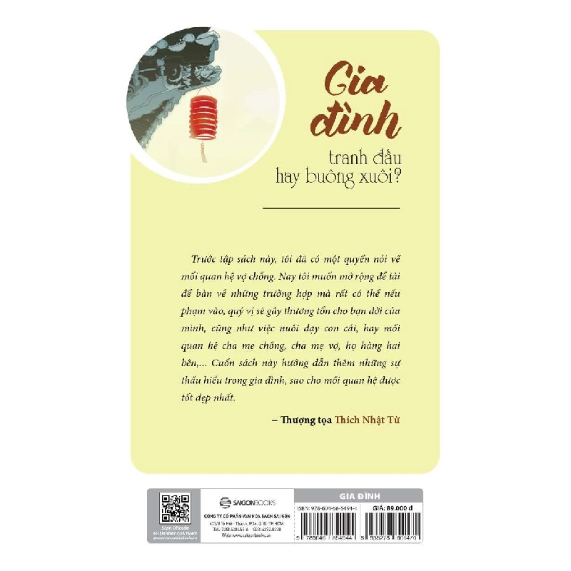 Gia Đình - Tranh Đấu Hay Buông Xuôi? - Thích Nhật Từ 287480