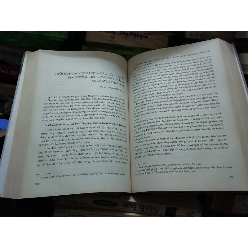 Cuộc tổng tiến công và nổi dậy Xuân Mậu Thân 1968 - bước ngoặt quyết định và bài học LS 777179