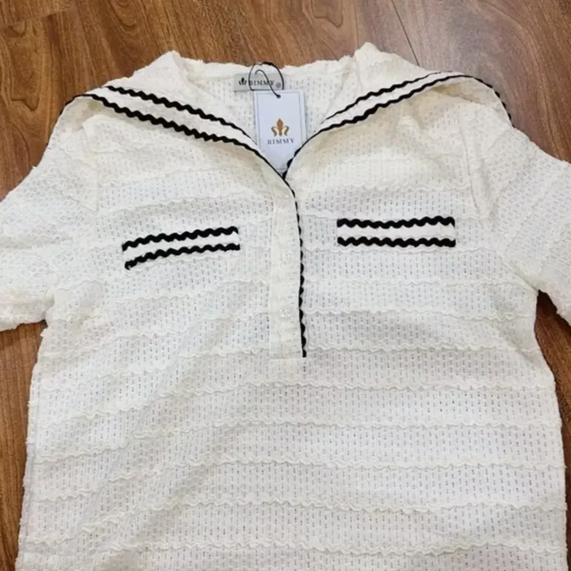 Áo dệt kim - màu be -size L 563877