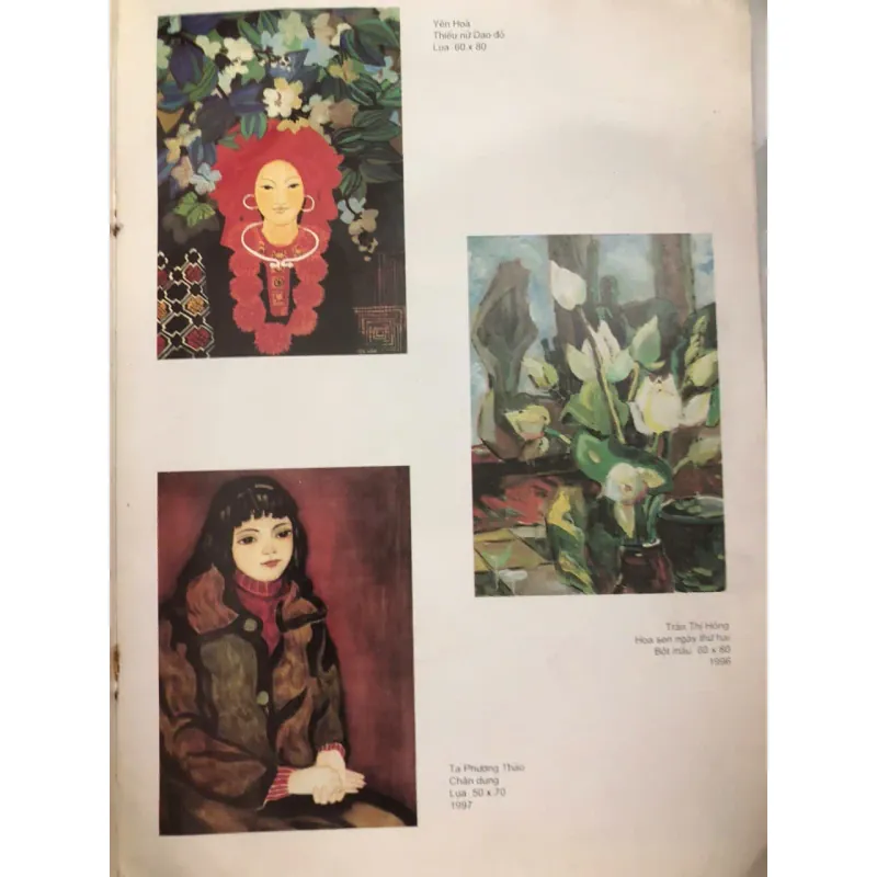 Triển lãm Tranh Lụa và Tranh Bột màu Nữ tác giả - Hội Mỹ thuật Việt Nam 998539