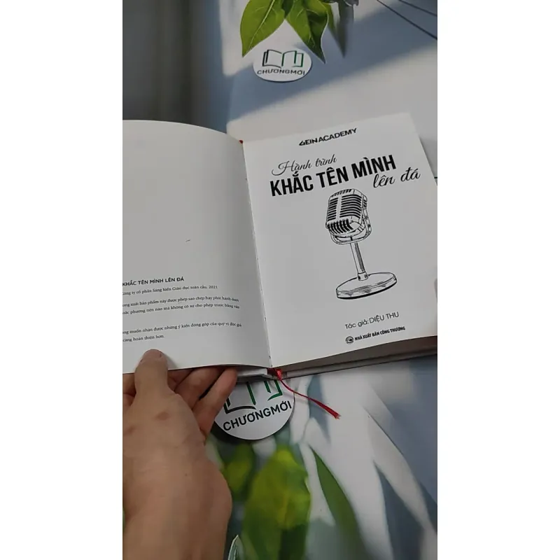 [MIỄN PHÍ BỌC SÁCH] Hành Trình Khắc Tên Mình Lên Đá - Diệu Thu 749593