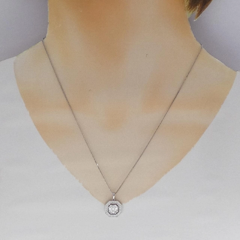 Dây chuyền kim cương PT900/PT850 0.47CT - Hàng hiệu Chính hãng 857413