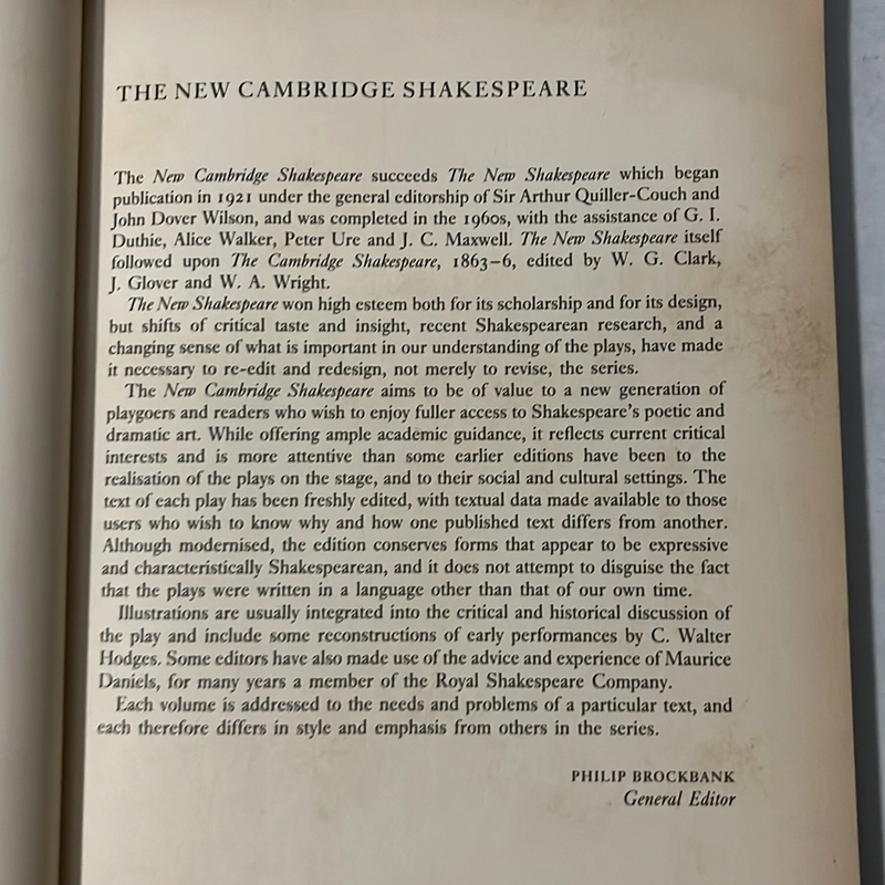 The new Cambridge Shakerspear 509461
