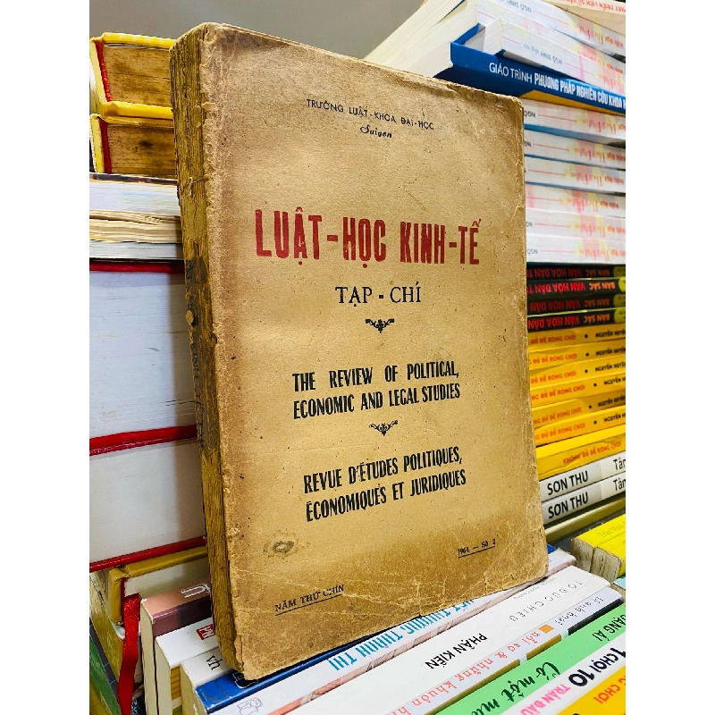 Luật học kinh tế tạp chí trước 1975 187195