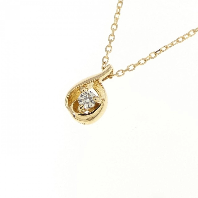 Dây chuyền kim cương K18YG 0.02CT - Hàng hiệu Authentic 859417