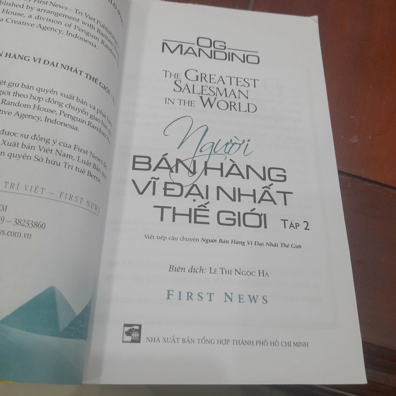 Người BÁN HÀNG VĨ ĐẠI NHẤT THẾ GIỚI, tập 2 499240