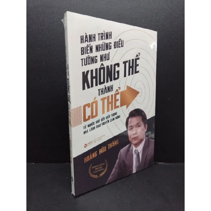 [Sách Cũ SCGR] Hành trình biến những điều không thể thành có thể mới 100% HCM1008 Hoàng hữu Thắng KỸ NĂNG 682846