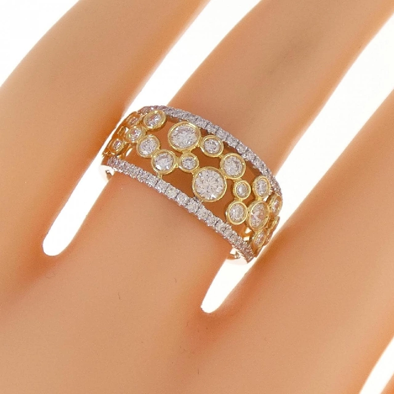 Nhẫn kim cương 750WG/750YG 0.78CT - Hàng hiệu Authentic 856066