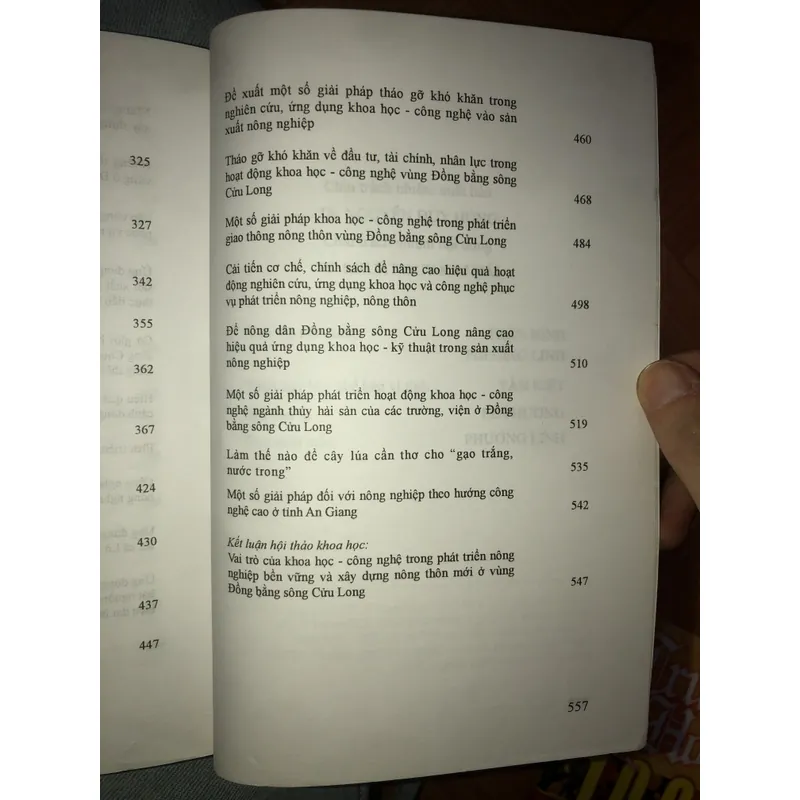 Khoa học - Công nghệ trong phát triển nông nghiệp bền vững vùng đồng bằng sông Cửu Long  722951