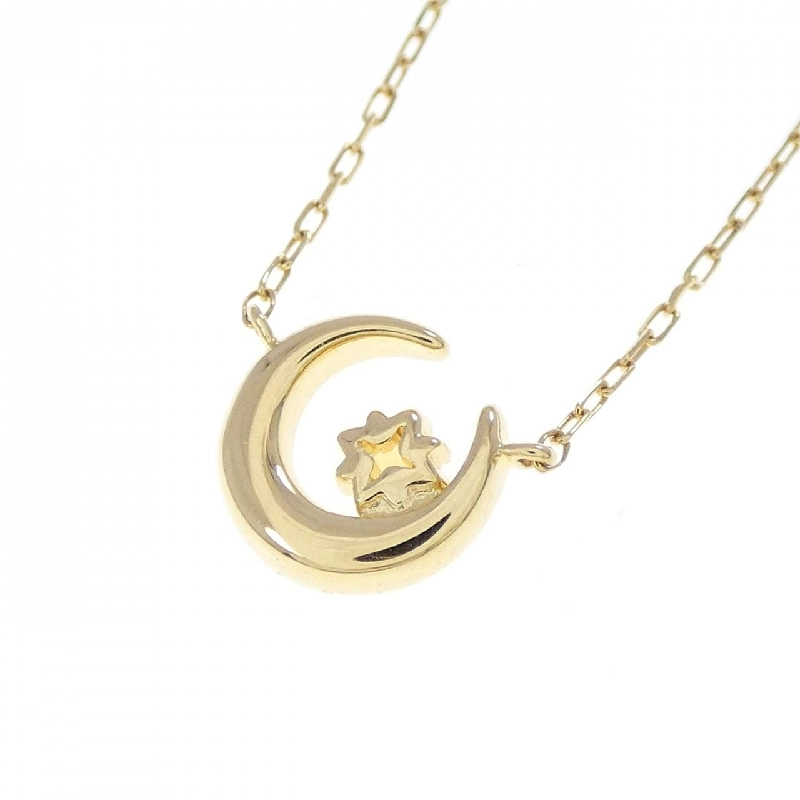 4゜C Mặt trăng Citrine Dây chuyền - Hàng hiệu Authentic 839845