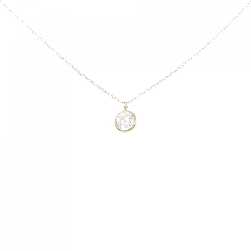 K18YG Cubic Necklace - Hàng hiệu Chính hãng 861064