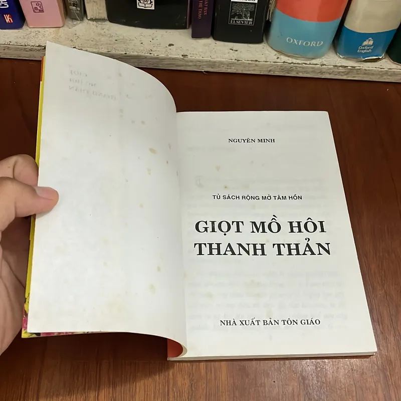 II Tựa sách: Giọt Mồ Hôi Thanh Thản - Nguyên Minh - 2006 558241