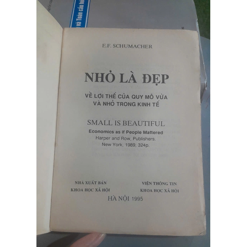 NHỎ LÀ ĐẸP - E. F. SCHUMACHER 460566
