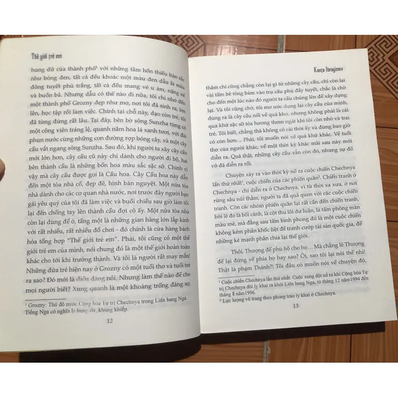 Tiểu thuyết hiện đại chủ đề chiến tranh - Thế giới trẻ em - Kanta Ibragimov 713956