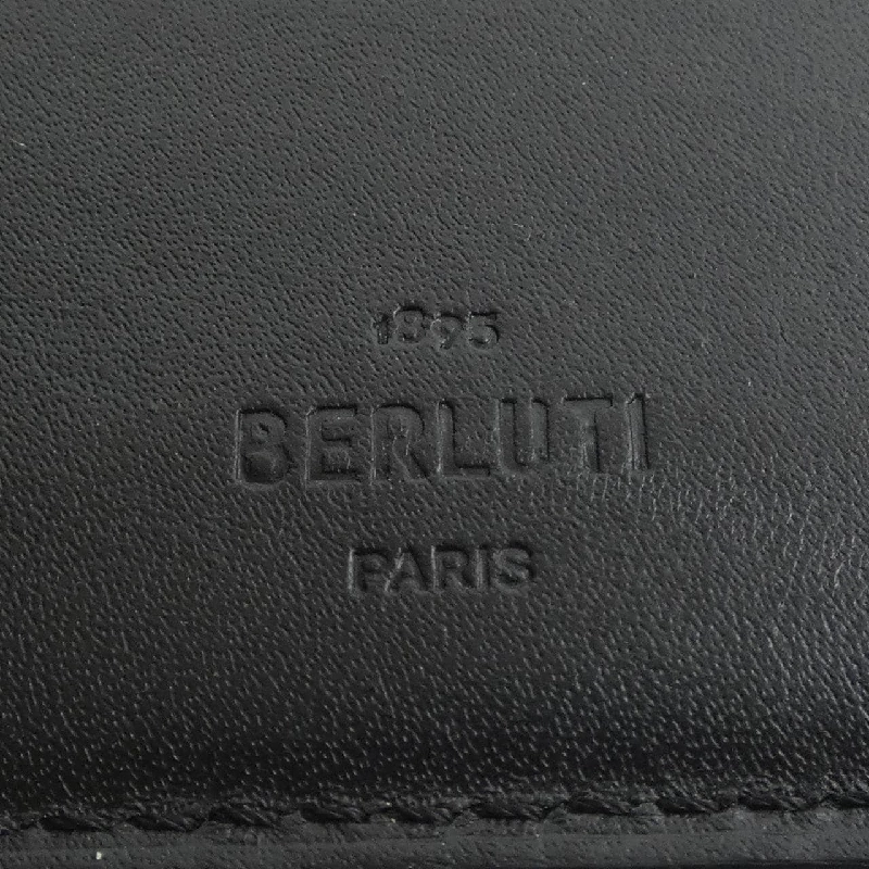 Berluti Mako Re Scrit Leather Wallet - Hàng hiệu Chính hãng 906016