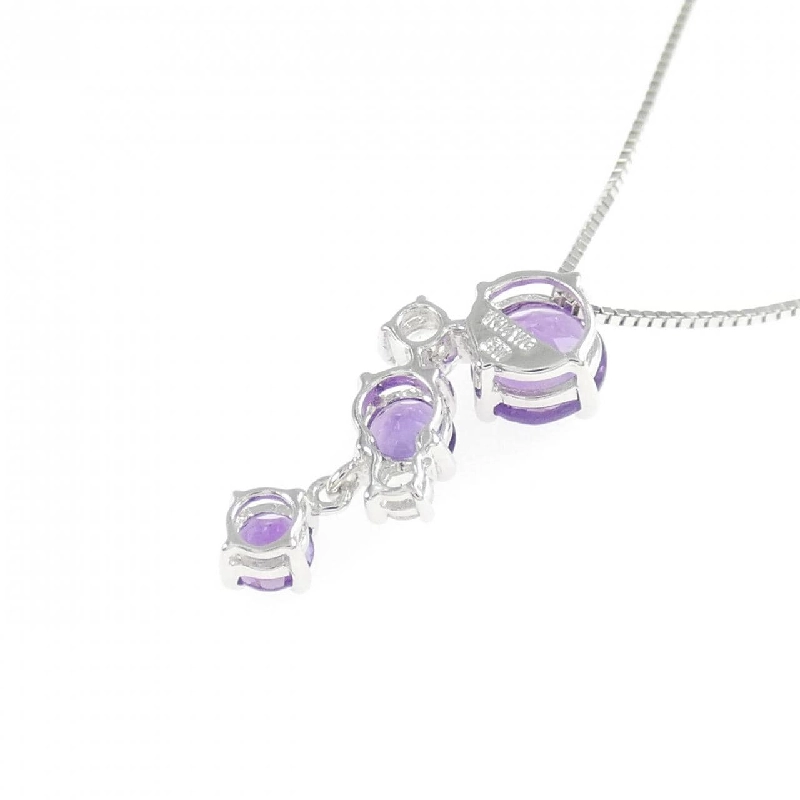 K14WG Mặt dây chuyền Amethyst - Hàng hiệu Chính hãng 858246
