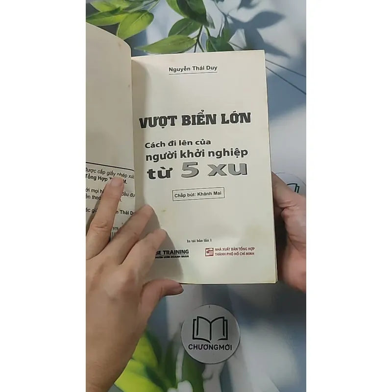 Vượt biển lớn: Cách đi lên của người khởi nghiệp từ 5 xu - Nguyễn Thái Duy 688542