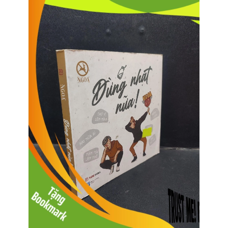 (TẶNG BOOKMARK) Đừng Nhạt Nữa Ngoa khổ vuông mới 90% bẩn nhẹ 2021 RBK1604 tâm lý 943633