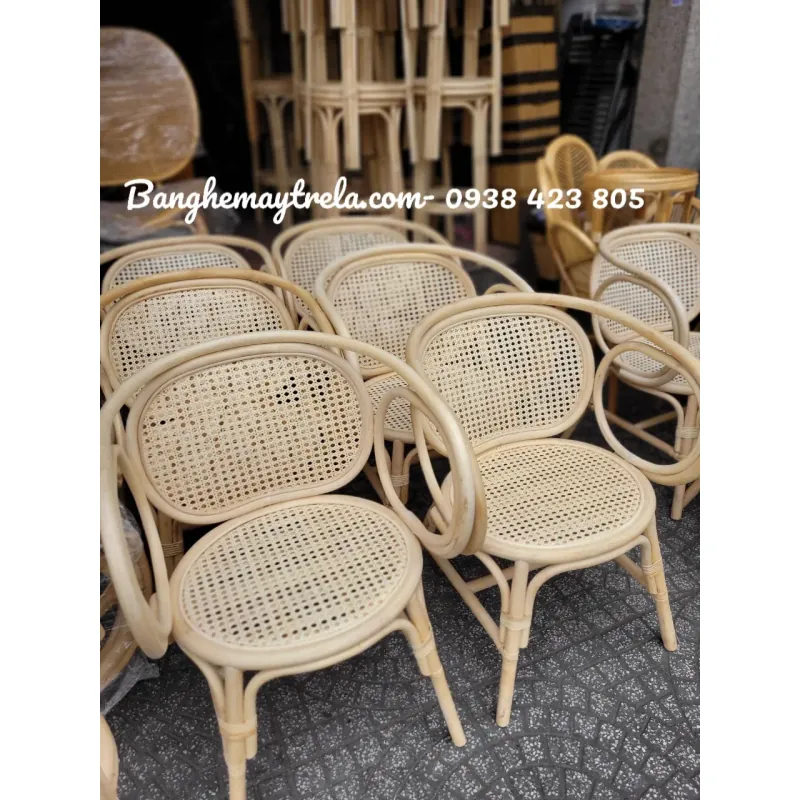 Ghế mây tre lưới mắt cáo 714361
