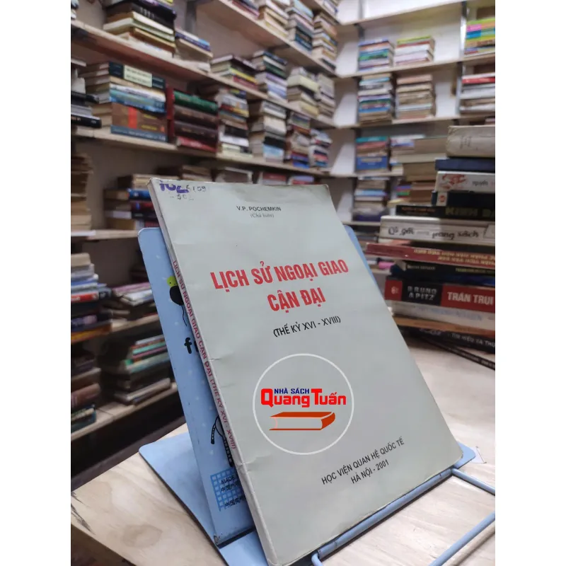 sách: Lịch sử ngoại giao Cận đại -  V.P.Pochemkin (chủ biên) (A1) 566397