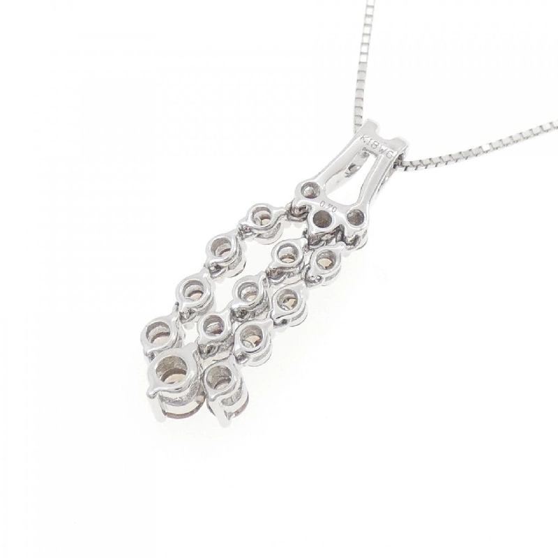 K18WG Dây chuyền kim cương 0.70CT - Hàng hiệu Chính hãng 862006