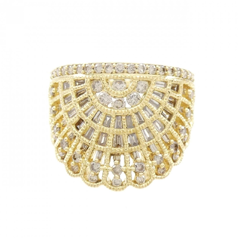 Nhẫn kim cương K18YG 1.17CT 671959