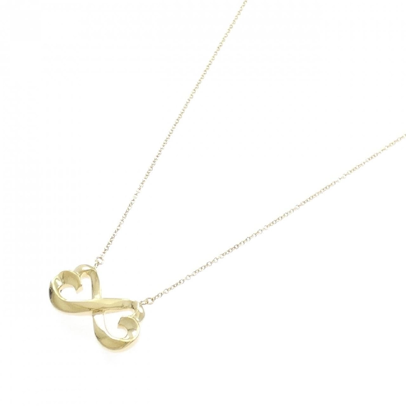 Dây chuyền Tiffany Double Loving Heart - Hàng hiệu Authentic 840084
