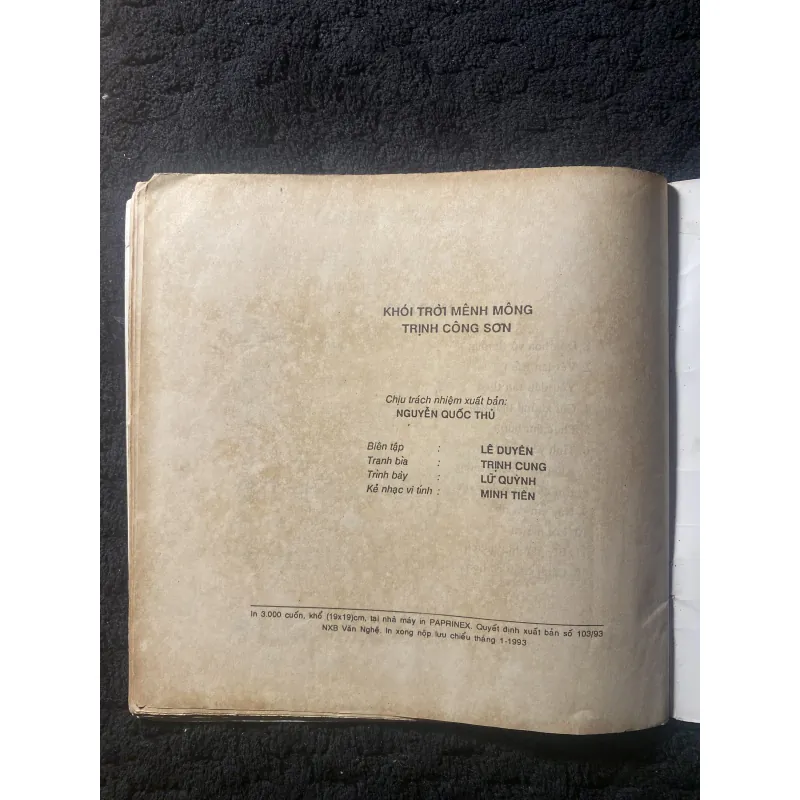 Khói trời mênh mông- Trịnh Công Sơn. 1044539