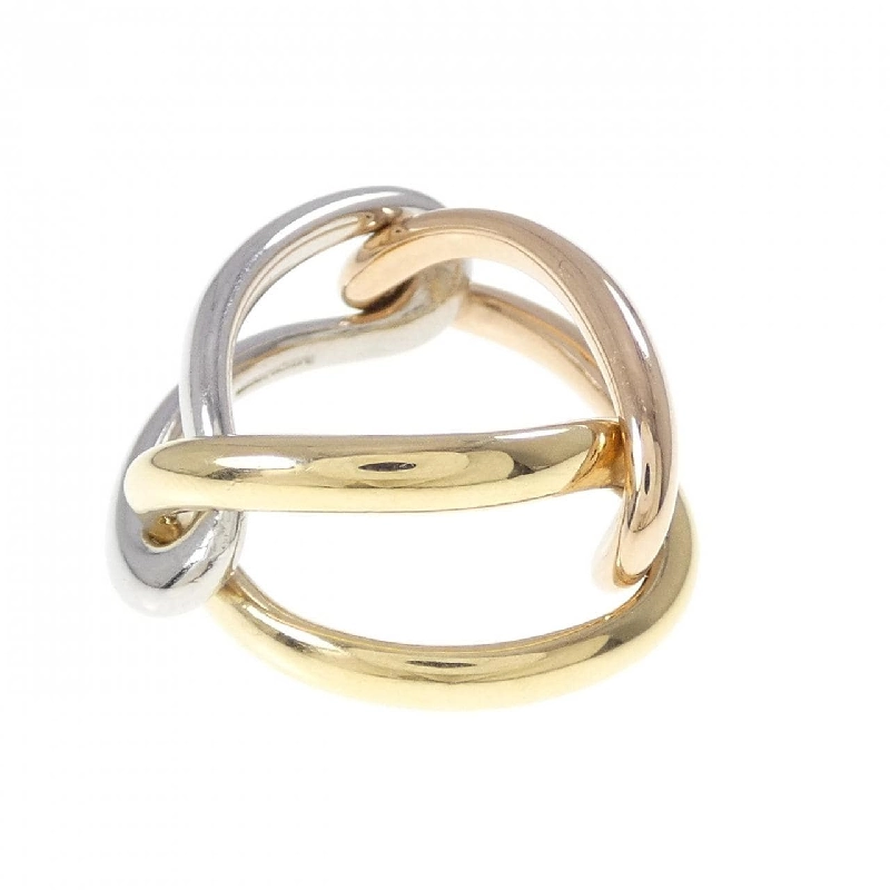 Nhẫn K18YG/K18PG/PT950 Mikimoto - Hàng hiệu Chính hãng 835155