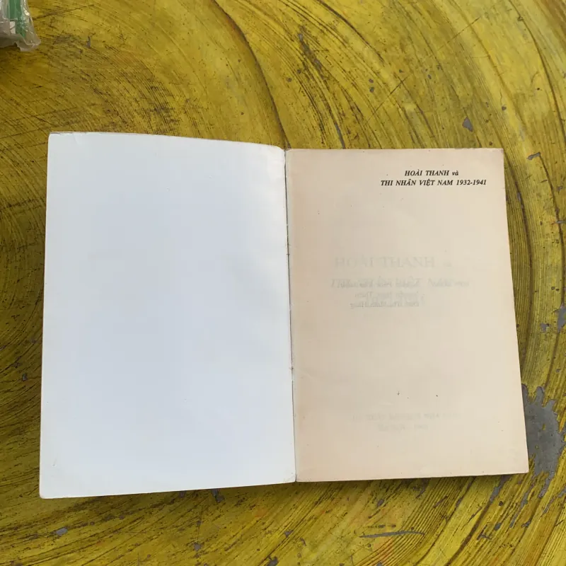 HOÀI THANH VÀ THI NHÂN VIỆT NAM- tủ sách thế giới văn học 780376