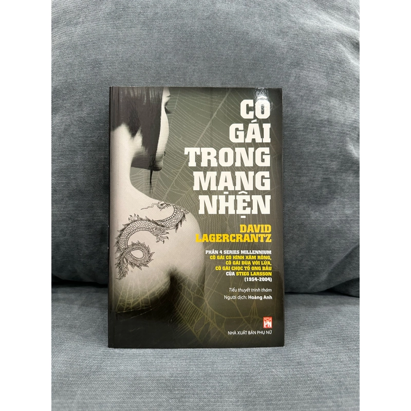 Cô gái trong mạng nhện - David Lagercrantz (Phần 4 của series Cô gái có hình xăm rồng) 335498